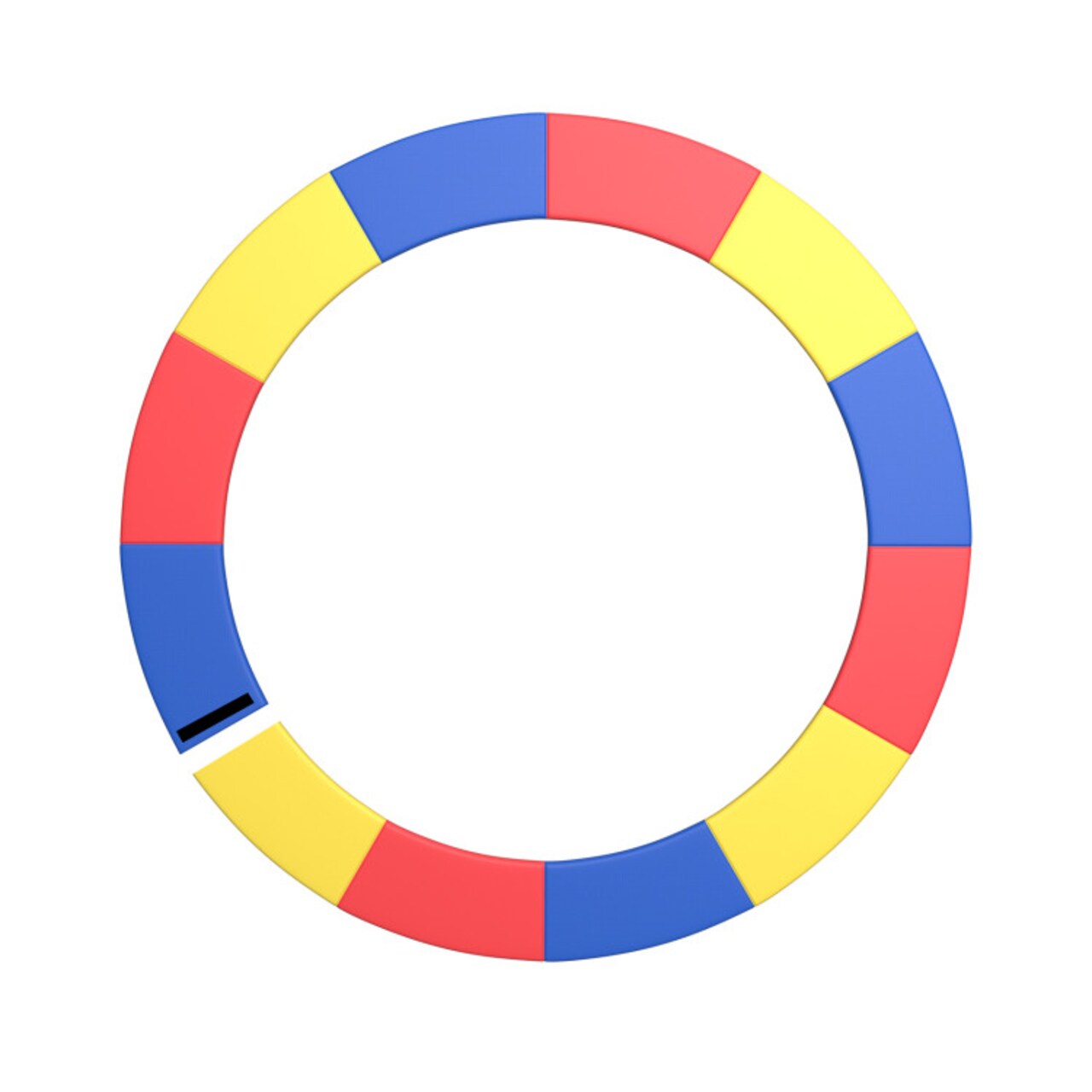 Trampoline Safety Pad Replacement with Thick Foam Spring Cover for Outdoor Trampolines